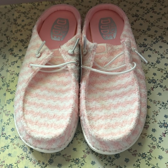 Hey Dude WENDY Terry Stripe Slip-On Shoes - Picture 7 of 8